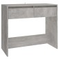 vidaXL Konsolentisch Betongrau 89x41x76,5 cm Holzwerkstoff vidaXL Konsolentisch Betongrau 89x41x76,5 cm Holzwerkstoff