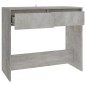 vidaXL Konsolentisch Betongrau 89x41x76,5 cm Holzwerkstoff vidaXL Konsolentisch Betongrau 89x41x76,5 cm Holzwerkstoff