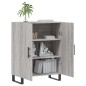 vidaXL Sideboard Grau Sonoma 69,5x34x90 cm Holzwerkstoff vidaXL Sideboard Grau Sonoma 69,5x34x90 cm Holzwerkstoff