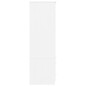 vidaXL Kleiderschrank ALTA Weiß 90x55x170 cm Massivholz Kiefer vidaXL Kleiderschrank ALTA Weiß 90x55x170 cm Massivholz Kiefer