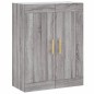 vidaXL Highboard Grau Sonoma 69,5x34x180 cm Holzwerkstoff vidaXL Highboard Grau Sonoma 69,5x34x180 cm Holzwerkstoff