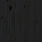 vidaXL Massivholzbett Kiefer 150x200 cm Schwarz vidaXL Massivholzbett Kiefer 150x200 cm Schwarz