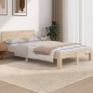 vidaXL Massivholzbett 120x190 cm vidaXL Massivholzbett 120x190 cm