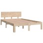 vidaXL Massivholzbett 120x190 cm vidaXL Massivholzbett 120x190 cm