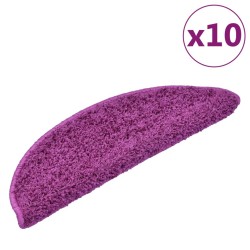 vidaXL Stufenmatten 10 Stk. 56x17x3 cm Violett
