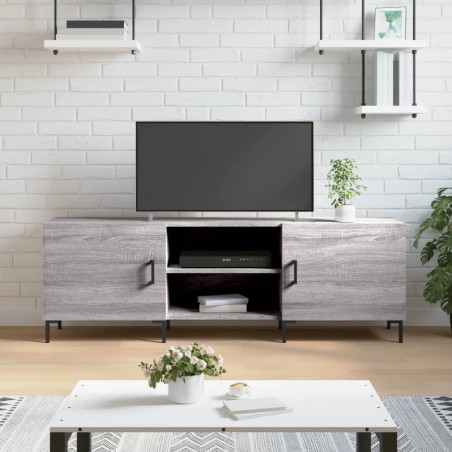 vidaXL TV-Schrank Grau Sonoma 150x30x50 cm Holzwerkstoff