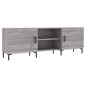 vidaXL TV-Schrank Grau Sonoma 150x30x50 cm Holzwerkstoff