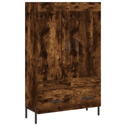 vidaXL Highboard Räuchereiche 69,5x31x115 cm Holzwerkstoff