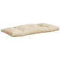vidaXL Palettenkissen 3-tlg. Beige Stoff vidaXL Palettenkissen 3-tlg. Beige Stoff