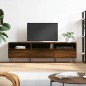 vidaXL TV-Schrank Braun Eichen-Optik 150x30x44,5 cm Holzwerkstoff vidaXL TV-Schrank Braun Eichen-Optik 150x30x44,5 cm Holzwerkstoff