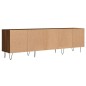 vidaXL TV-Schrank Braun Eichen-Optik 150x30x44,5 cm Holzwerkstoff vidaXL TV-Schrank Braun Eichen-Optik 150x30x44,5 cm Holzwerkstoff