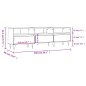 vidaXL TV-Schrank Braun Eichen-Optik 150x30x44,5 cm Holzwerkstoff vidaXL TV-Schrank Braun Eichen-Optik 150x30x44,5 cm Holzwerkstoff