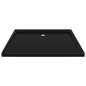 vidaXL Duschtasse ABS Rechteckig Schwarz 80x100 cm vidaXL Duschtasse ABS Rechteckig Schwarz 80x100 cm