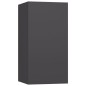 vidaXL TV-Schrank Grau 30,5x30x60 cm Holzwerkstoff vidaXL TV-Schrank Grau 30,5x30x60 cm Holzwerkstoff