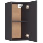 vidaXL TV-Schrank Grau 30,5x30x60 cm Holzwerkstoff vidaXL TV-Schrank Grau 30,5x30x60 cm Holzwerkstoff
