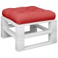 Palettenkissen Rot 60x60x12 cm Stoff Palettenkissen Rot 60x60x12 cm Stoff