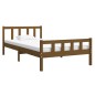 vidaXL Massivholzbett Honigbraun 90x200 cm vidaXL Massivholzbett Honigbraun 90x200 cm
