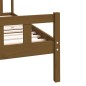 vidaXL Massivholzbett Honigbraun 90x200 cm vidaXL Massivholzbett Honigbraun 90x200 cm