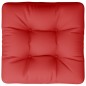 Palettenkissen Rot 60x60x12 cm Stoff Palettenkissen Rot 60x60x12 cm Stoff