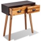vidaXL Konsolentisch Akazienholz Massiv 70 x 30 x 75 cm vidaXL Konsolentisch Akazienholz Massiv 70 x 30 x 75 cm
