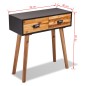 vidaXL Konsolentisch Akazienholz Massiv 70 x 30 x 75 cm vidaXL Konsolentisch Akazienholz Massiv 70 x 30 x 75 cm