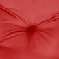 Palettenkissen Rot 60x60x12 cm Stoff Palettenkissen Rot 60x60x12 cm Stoff