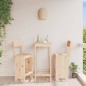 vidaXL Barhocker 2 Stk. 40x48,5x115,5 cm Massivholz Kiefer vidaXL Barhocker 2 Stk. 40x48,5x115,5 cm Massivholz Kiefer