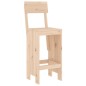 vidaXL Barhocker 2 Stk. 40x48,5x115,5 cm Massivholz Kiefer vidaXL Barhocker 2 Stk. 40x48,5x115,5 cm Massivholz Kiefer