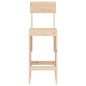 vidaXL Barhocker 2 Stk. 40x48,5x115,5 cm Massivholz Kiefer vidaXL Barhocker 2 Stk. 40x48,5x115,5 cm Massivholz Kiefer