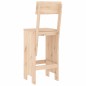 vidaXL Barhocker 2 Stk. 40x48,5x115,5 cm Massivholz Kiefer vidaXL Barhocker 2 Stk. 40x48,5x115,5 cm Massivholz Kiefer
