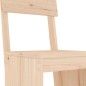 vidaXL Barhocker 2 Stk. 40x48,5x115,5 cm Massivholz Kiefer vidaXL Barhocker 2 Stk. 40x48,5x115,5 cm Massivholz Kiefer