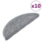 vidaXL Stufenmatten 10 Stk. 65x25 cm Grau vidaXL Stufenmatten 10 Stk. 65x25 cm Grau