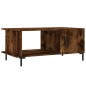 vidaXL Couchtisch Räuchereiche 90x50x40 cm Holzwerkstoff vidaXL Couchtisch Räuchereiche 90x50x40 cm Holzwerkstoff