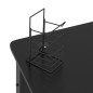 vidaXL Gaming-Schreibtisch mit K-Gestell Schwarz und Rot 110x60x75 cm vidaXL Gaming-Schreibtisch mit K-Gestell Schwarz und Rot 110x60x75 cm