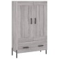 vidaXL Highboard Grau Sonoma 69,5x31x115 cm Holzwerkstoff vidaXL Highboard Grau Sonoma 69,5x31x115 cm Holzwerkstoff