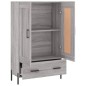 vidaXL Highboard Grau Sonoma 69,5x31x115 cm Holzwerkstoff vidaXL Highboard Grau Sonoma 69,5x31x115 cm Holzwerkstoff