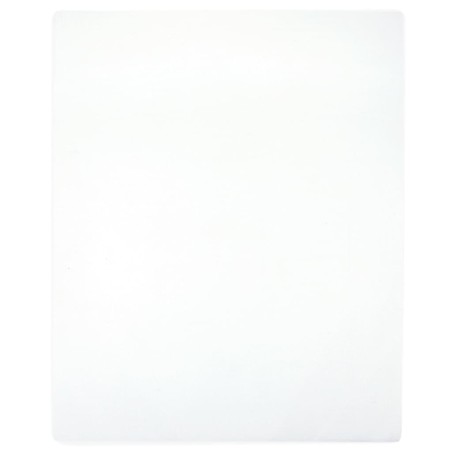 vidaXL Spannbettlaken Jersey Weiß 100x200 cm Baumwolle