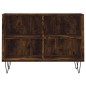 vidaXL TV-Schrank Räuchereiche 69,5x30x50 cm Holzwerkstoff vidaXL TV-Schrank Räuchereiche 69,5x30x50 cm Holzwerkstoff