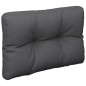 Palettenkissen Anthrazit 50x40x12 cm Stoff Palettenkissen Anthrazit 50x40x12 cm Stoff