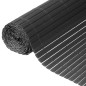 Nature Doppelseitiger Garten-Sichtschutz PVC 1×3 m Anthrazit Nature Doppelseitiger Garten-Sichtschutz PVC 1×3 m Anthrazit