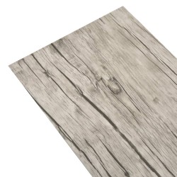 vidaXL PVC-Laminat Nicht Selbstklebend 4,46 m² 3 mm Hellgrau