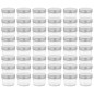 vidaXL Marmeladengläser mit Silbernen Deckeln 48 Stk. 110 ml vidaXL Marmeladengläser mit Silbernen Deckeln 48 Stk. 110 ml