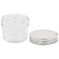 vidaXL Marmeladengläser mit Silbernen Deckeln 48 Stk. 110 ml vidaXL Marmeladengläser mit Silbernen Deckeln 48 Stk. 110 ml