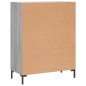 vidaXL Sideboard Grau Sonoma 69,5x34x90 cm Holzwerkstoff vidaXL Sideboard Grau Sonoma 69,5x34x90 cm Holzwerkstoff