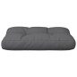 Palettenkissen Anthrazit 50x40x12 cm Stoff Palettenkissen Anthrazit 50x40x12 cm Stoff