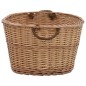 vidaXL Holzkorb mit Tragegriffen 88 x 57 x 34 cm Natur Weide vidaXL Holzkorb mit Tragegriffen 88 x 57 x 34 cm Natur Weide