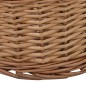 vidaXL Holzkorb mit Tragegriffen 88 x 57 x 34 cm Natur Weide vidaXL Holzkorb mit Tragegriffen 88 x 57 x 34 cm Natur Weide