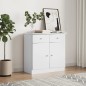 vidaXL Sideboard ALTA Weiß 77x35x73 cm Massivholz Kiefer vidaXL Sideboard ALTA Weiß 77x35x73 cm Massivholz Kiefer