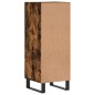 vidaXL Sideboard Räuchereiche 34,5x34x90 cm Holzwerkstoff vidaXL Sideboard Räuchereiche 34,5x34x90 cm Holzwerkstoff