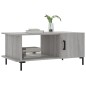 vidaXL Couchtisch Grau Sonoma 90x50x40 cm Holzwerkstoff vidaXL Couchtisch Grau Sonoma 90x50x40 cm Holzwerkstoff
